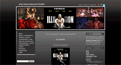 Desktop Screenshot of illusion-derfilm.com